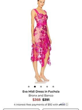 bronx and banco violet flared dress Bronx and Banco Flared Dress in Purple
